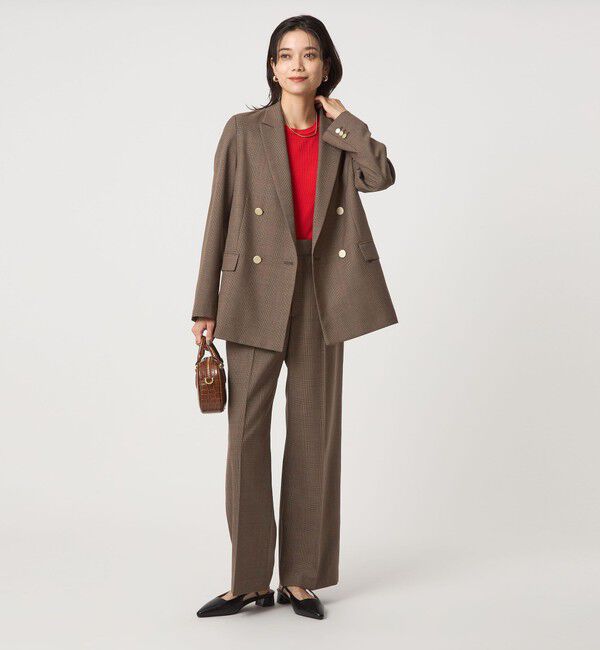 UNITED ARROWS green label relaxing「［size SHORTあり］Greed グリード ダブル ジャケット ウォッシャブル」|テーラードジャケット|