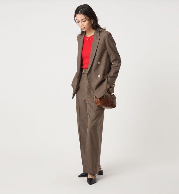 UNITED ARROWS green label relaxing「［size SHORTあり］Greed グリード ダブル ジャケット ウォッシャブル」|テーラードジャケット|