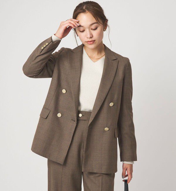 UNITED ARROWS green label relaxing「［size SHORTあり］Greed グリード ダブル ジャケット ウォッシャブル」|テーラードジャケット|その他2