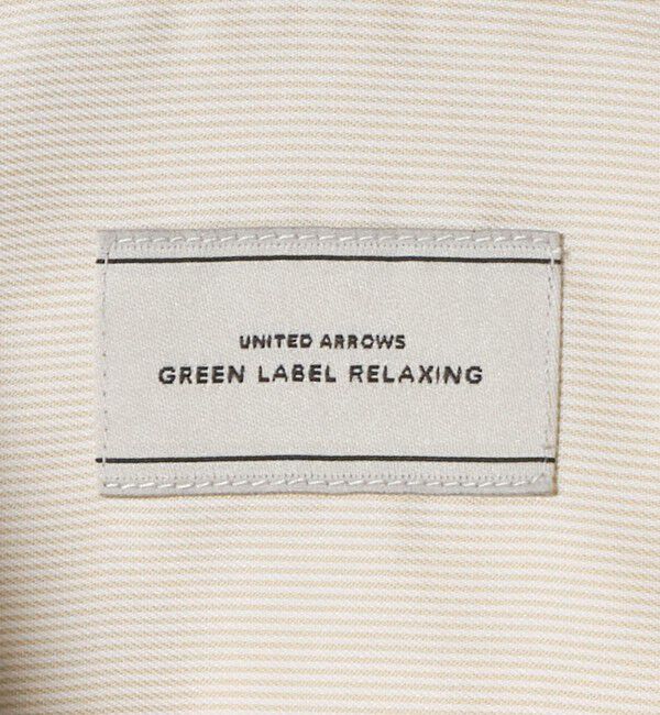 UNITED ARROWS green label relaxing「コットン ナローストライプ ワイドカラー ドレスシャツ -イージーアイロン-」|シャツ・ブラウス|