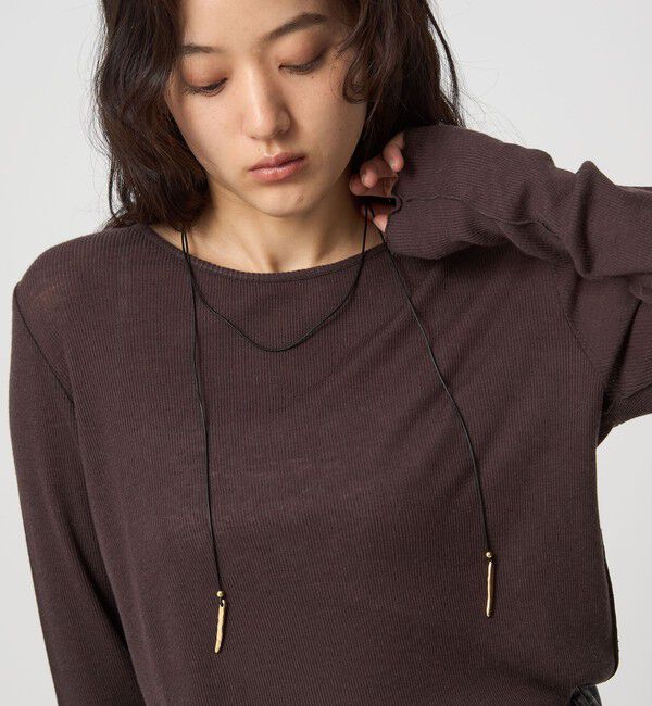 UNITED ARROWS green label relaxing「2WAYコード＆バー ネックレス」|ネックレス|