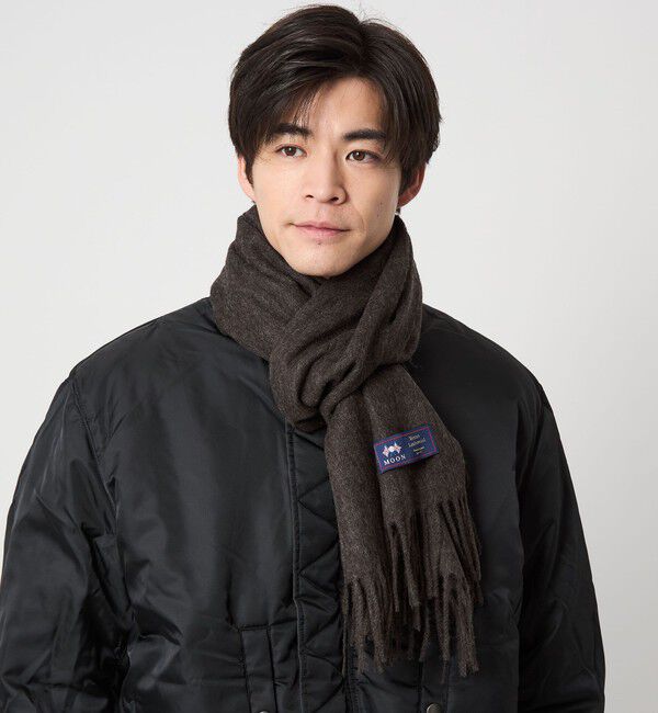 UNITED ARROWS green label relaxing「＜MOON＞ソリッド マフラー」|マフラー|