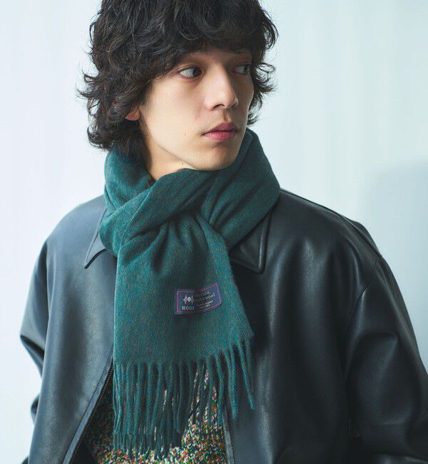 UNITED ARROWS green label relaxing「＜MOON＞ソリッド マフラー」|マフラー|TURQUOISE