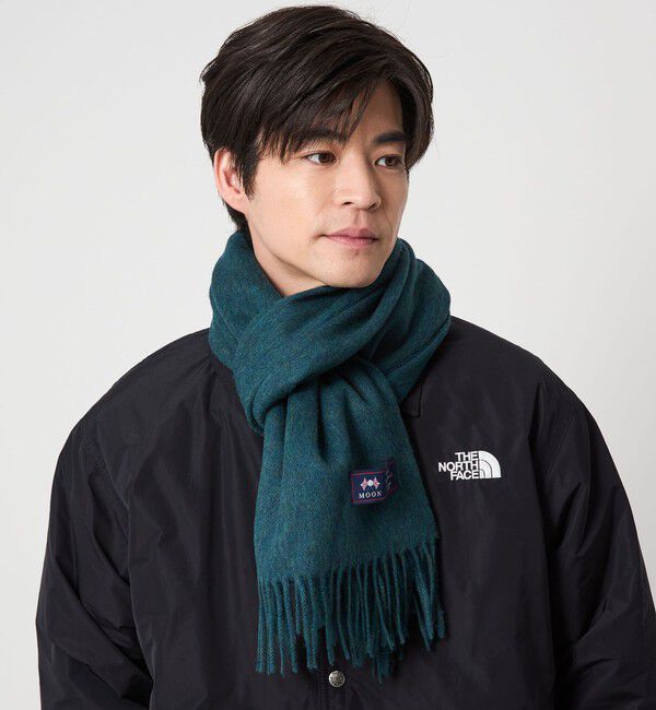 UNITED ARROWS green label relaxing「＜MOON＞ソリッド マフラー」|マフラー|