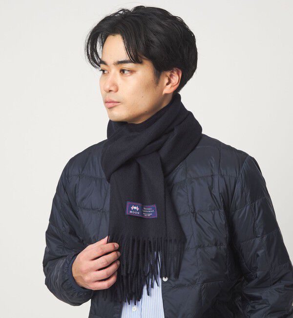 UNITED ARROWS green label relaxing「＜MOON＞ソリッド マフラー」|マフラー|