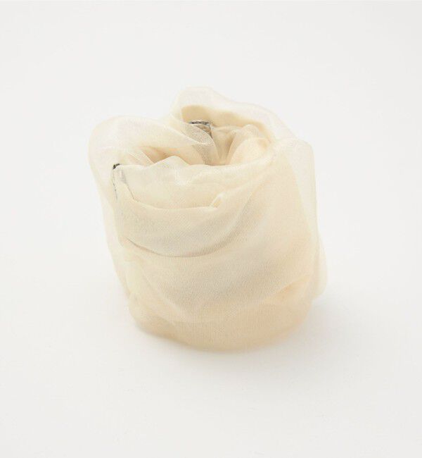 UNITED ARROWS green label relaxing「【WEB限定】チュール ヘアカフ（無地）クラップカフ / ポニーフック / フックポニー」|ヘアゴム・シュシュ|