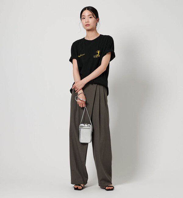 BEAUTY&YOUTH UNITED ARROWS「レザー ジップスリム ウォレットショルダー」|ショルダー・メッセンジャー|