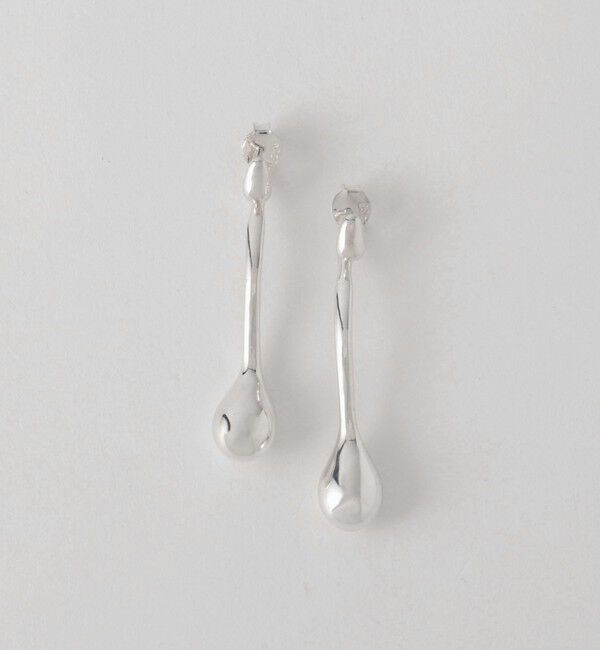 BEAUTY&YOUTH UNITED ARROWS「＜JAMIRAY＞Winding stick ピアス」|ピアス|SILVER