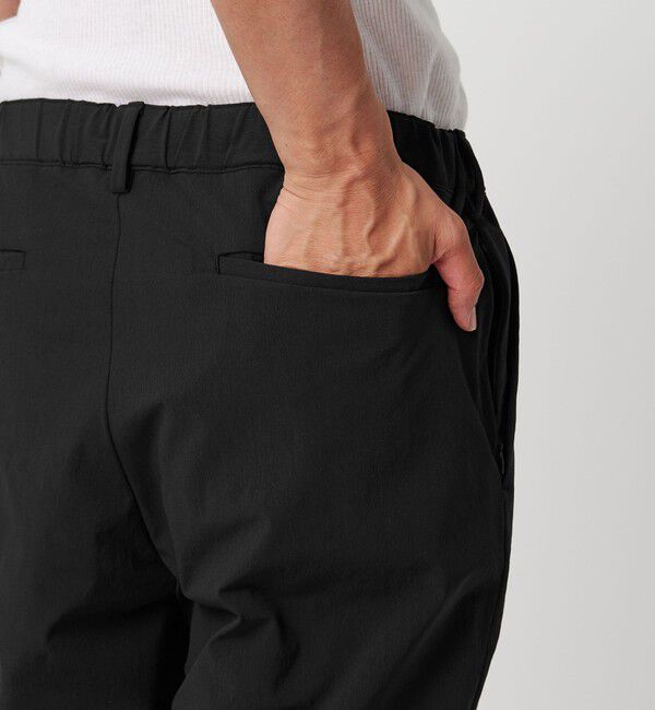 BEAUTY&YOUTH UNITED ARROWS「360&deg;MASTER 1プリーツ テーパード イージーパンツ -セットアップ対応 ストレッチ ウォッシャブル マルチ機」|チノ|