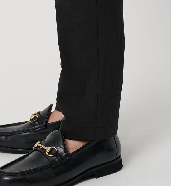 BEAUTY&YOUTH UNITED ARROWS「360&deg;MASTER 1プリーツ テーパード イージーパンツ -セットアップ対応 ストレッチ ウォッシャブル マルチ機」|チノ|