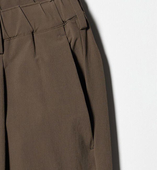BEAUTY&YOUTH UNITED ARROWS「360&deg;MASTER 1プリーツ テーパード イージーパンツ -セットアップ対応 ストレッチ ウォッシャブル マルチ機」|チノ|