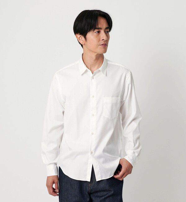 BEAUTY&YOUTH UNITED ARROWS「クリア オックスフォード レギュラー シャツ SLIM型」|シャツ・ブラウス|