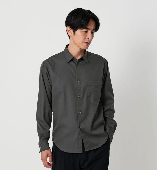 BEAUTY&YOUTH UNITED ARROWS「クリア オックスフォード レギュラー シャツ SLIM型」|シャツ・ブラウス|