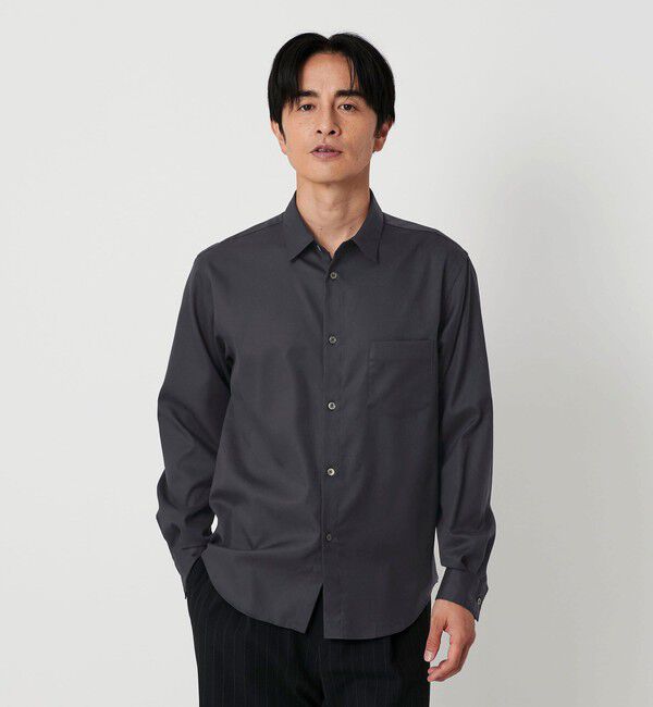 BEAUTY&YOUTH UNITED ARROWS「クリア オックスフォード レギュラー シャツ SLIM型」|シャツ・ブラウス|