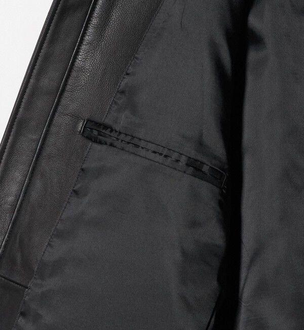 BEAUTY&YOUTH UNITED ARROWS「シープレザー シングル ライダース ジャケット」|その他|