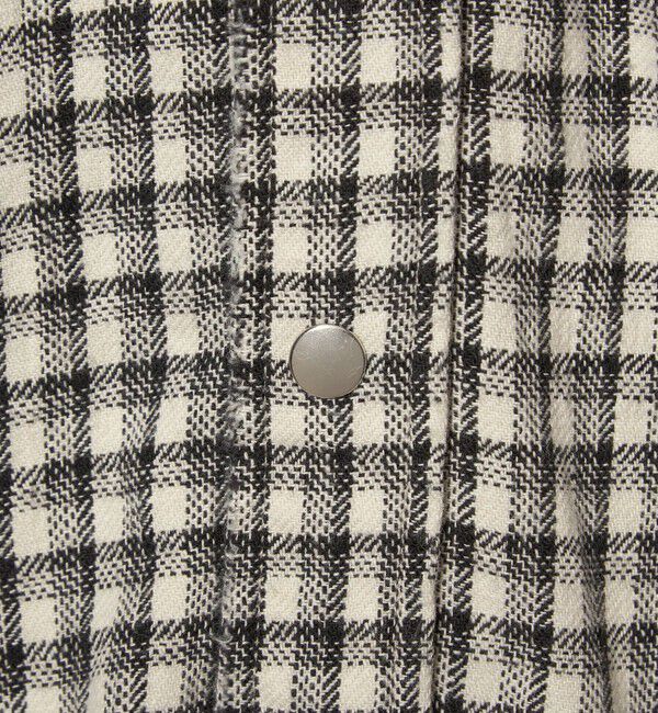 MONKEY TIME「ディストレスト ネル チェック シャツ」|シャツ・ブラウス|