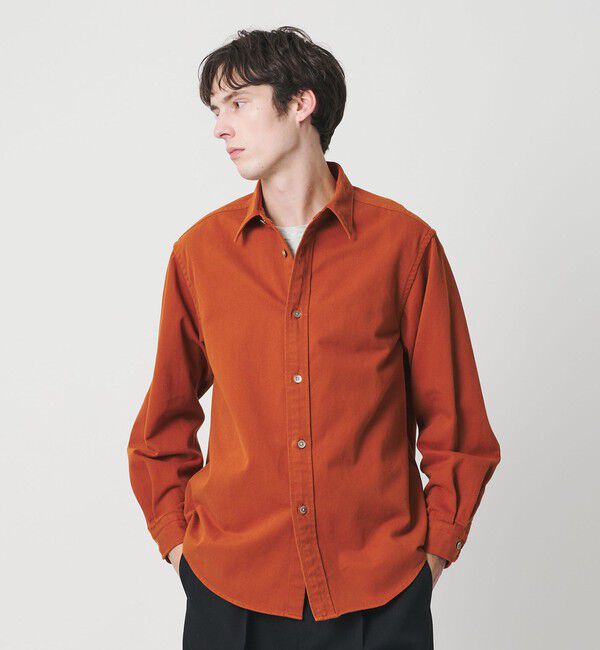 BEAUTY&YOUTH UNITED ARROWS「ダブルブラッシュ コットン レギュラーシャツ FORM型」|シャツ・ブラウス|