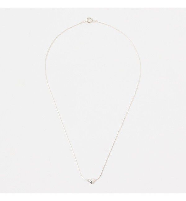 Ray BEAMS 「Ray BEAMS / シルバー パフ ハート ネックレス」|ネックレス|