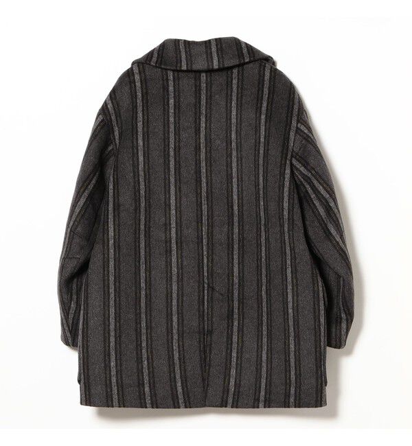 Demi-Luxe BEAMS 「BAUM UND PFERDGARTEN / ストライプ ダブルジャケット」|ダッフルコート|