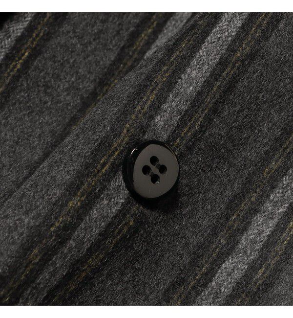 Demi-Luxe BEAMS 「BAUM UND PFERDGARTEN / ストライプ ダブルジャケット」|ダッフルコート|