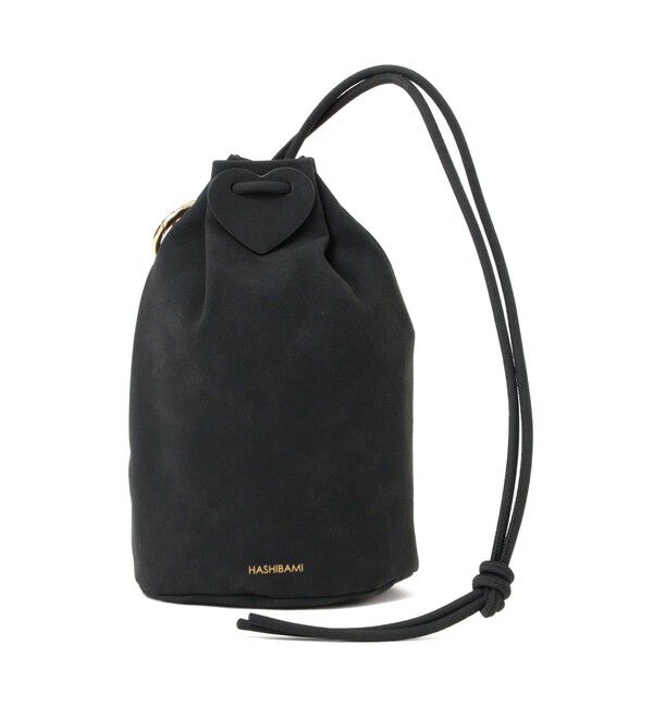 Ray BEAMS 「【WEB限定】 Hashibami / スエード ボンサック ポシェット」|ハンドバッグ|