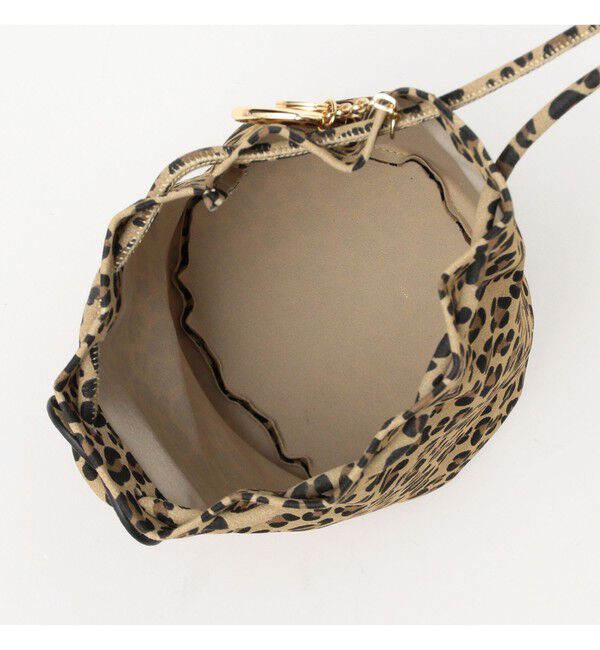 Ray BEAMS 「【WEB限定】 Hashibami / スエード ボンサック ポシェット」|ハンドバッグ|