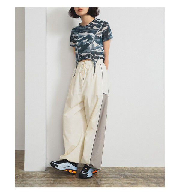 Ray BEAMS 「レース キリカエ トラックパンツ」|その他|