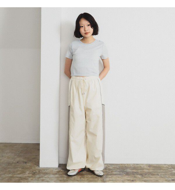 Ray BEAMS 「レース キリカエ トラックパンツ」|その他|