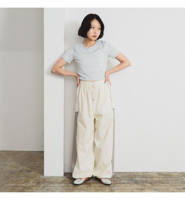 Ray BEAMS 「レース キリカエ トラックパンツ」|その他|