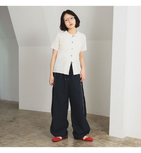 Ray BEAMS 「レース キリカエ トラックパンツ」|その他|