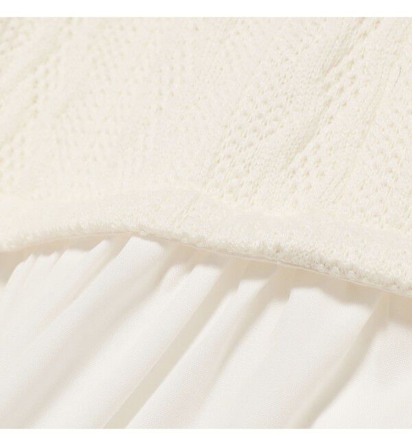 Ray BEAMS 「ケーブル ジャガード キリカエ シャツ」|シャツ・ブラウス|