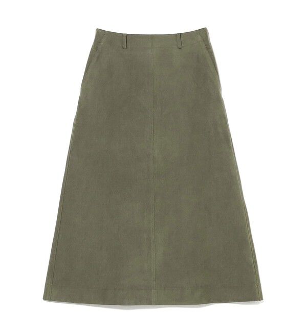 Demi-Luxe BEAMS 「フェイクスエード フレアスカート」|スカート|