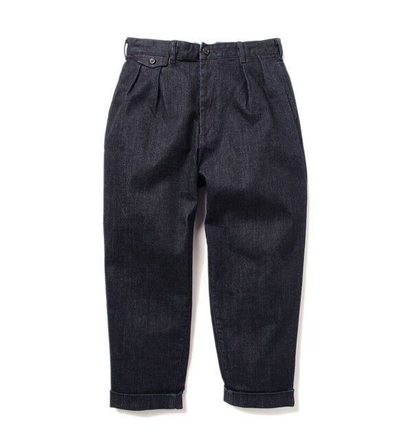 BEAMS PLUS「BEAMS PLUS / 2プリーツ デニム トラウザーズ」|その他|INDIGO