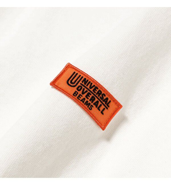 BEAMS「【別注】UNIVERSAL OVERALL / ロゴ ロングスリーブ Tシャツ」|Tシャツ・カットソー|