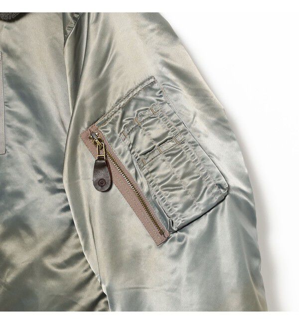 BEAMS「ワイドショートフィット B-15タイプ フライトジャケット」|ブルゾン・スタジャン|