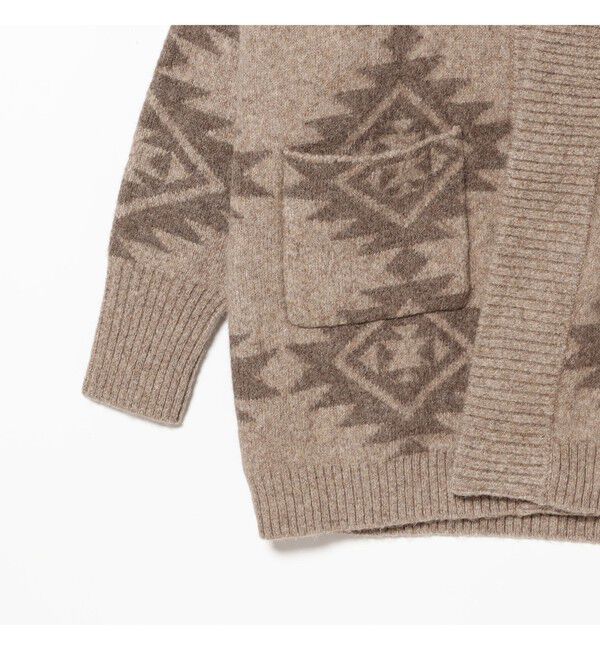 BEAMS PLUS「Gown Native Pattern Jacquard」|ニット・セーター|