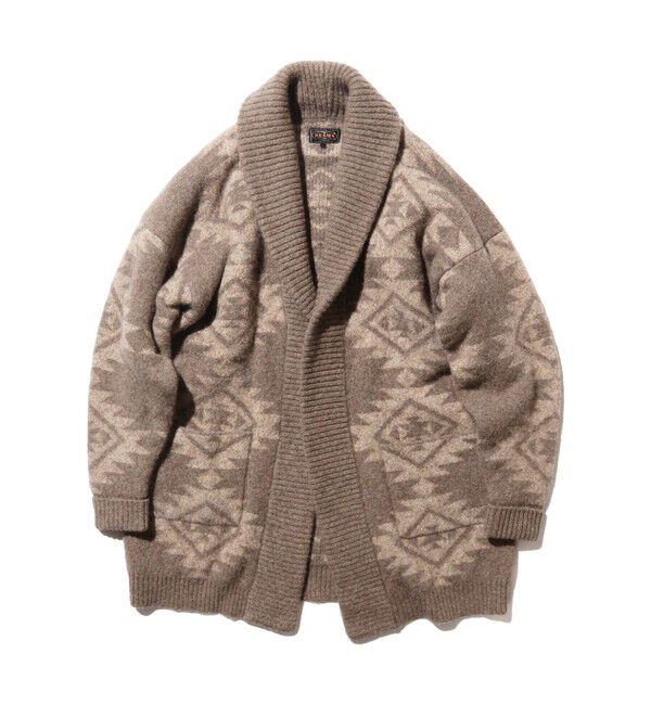 BEAMS PLUS「Gown Native Pattern Jacquard」|ニット・セーター|