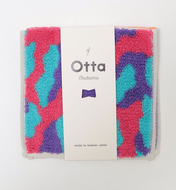 SHIPS「otta: ハンドタオル」|ハンカチ|プラム