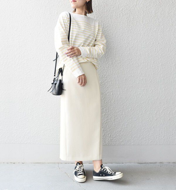 SHIPS for women「〈手洗い可能〉フロントスリットタイトスカート◇」|スカート|