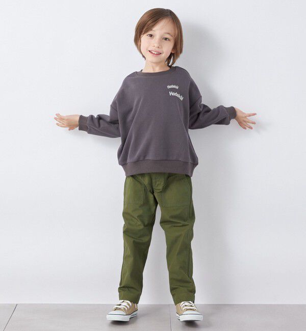SHIPS any「【SHIPS any別注】MONMIMI: プリント 長袖 スウェット<KIDS>」|Tシャツ・カットソー|