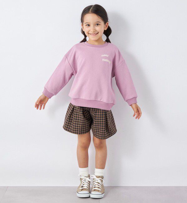 SHIPS any「【SHIPS any別注】MONMIMI: プリント 長袖 スウェット<KIDS>」|Tシャツ・カットソー|