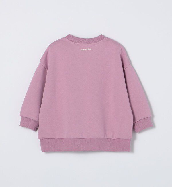 SHIPS any「【SHIPS any別注】MONMIMI: プリント 長袖 スウェット<KIDS>」|Tシャツ・カットソー|