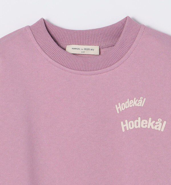 SHIPS any「【SHIPS any別注】MONMIMI: プリント 長袖 スウェット<KIDS>」|Tシャツ・カットソー|