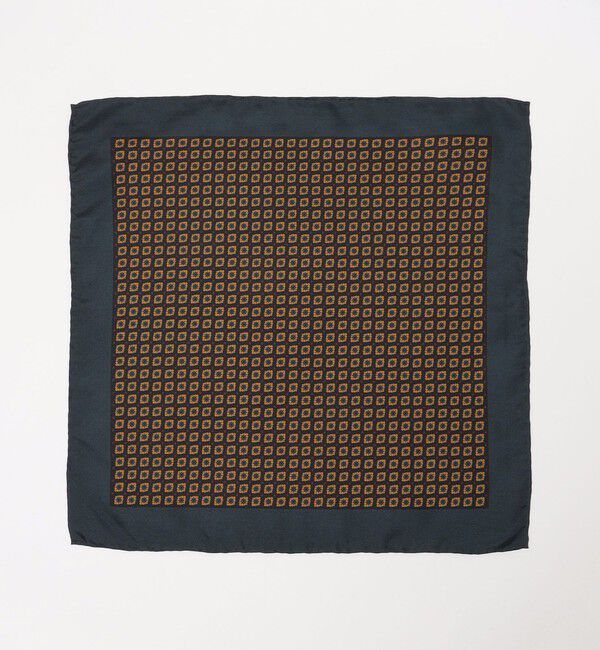 SHIPS「Puccini: ドット コモン チーフ」|ハンカチ|ネイビー
