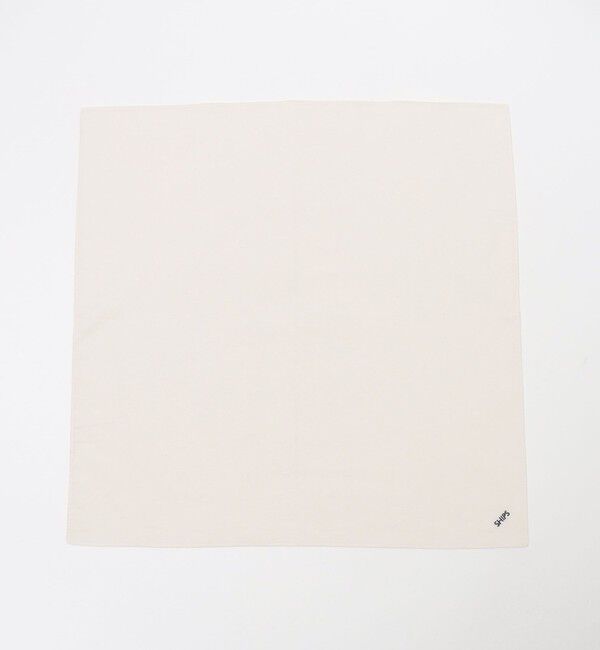 SHIPS「SHIPS: オーガニックコットン ハンカチーフ」|ハンカチ|ナチュラル