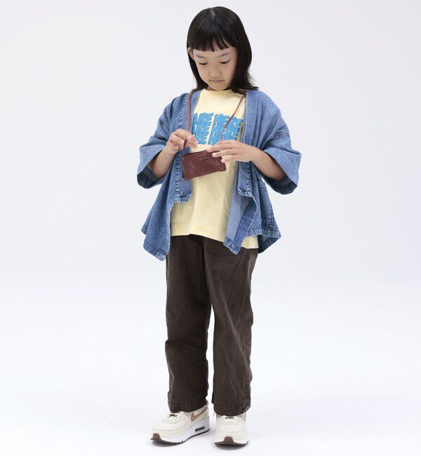 SHIPS KIDS「ARCH&LINE:110～145cm / オーガニック コットン HERE TEE」|Tシャツ・カットソー|