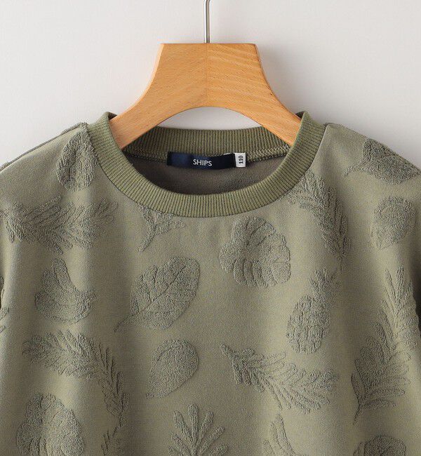 SHIPS KIDS「SHIPS KIDS:100～130cm / パイル ジャカード TEE」|Tシャツ・カットソー|