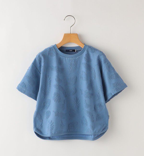 SHIPS KIDS「SHIPS KIDS:100～130cm / パイル ジャカード TEE」|Tシャツ・カットソー|