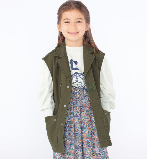 SHIPS KIDS「【SHIPS KIDS別注】RUSSELL ATHLETIC:100～150cm / 長袖 TEE」|Tシャツ・カットソー|