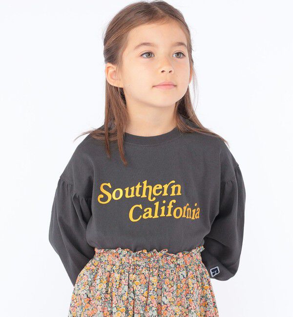 SHIPS KIDS「【SHIPS KIDS別注】RUSSELL ATHLETIC:100～150cm / 長袖 TEE」|Tシャツ・カットソー|